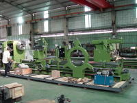 lathe with huge steady rest